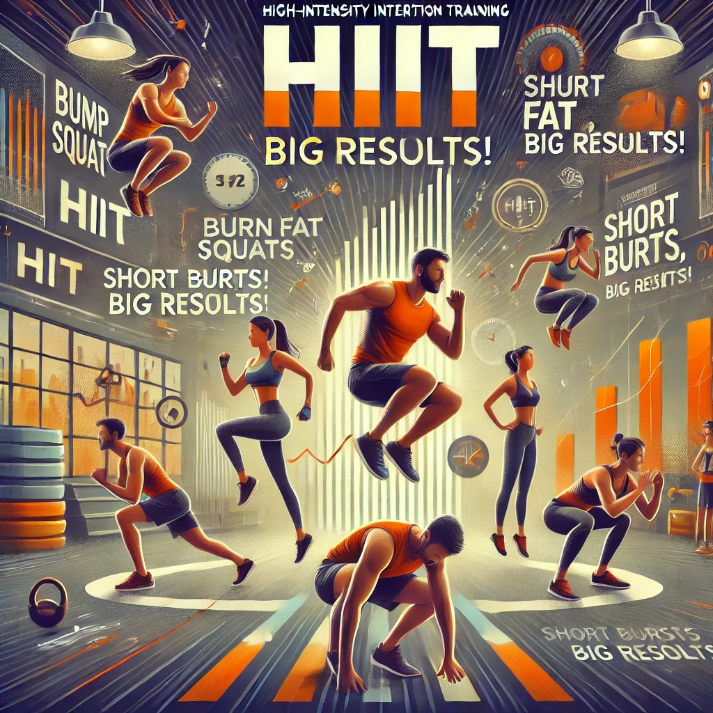 1:High-Intensity Interval Training (HIIT)