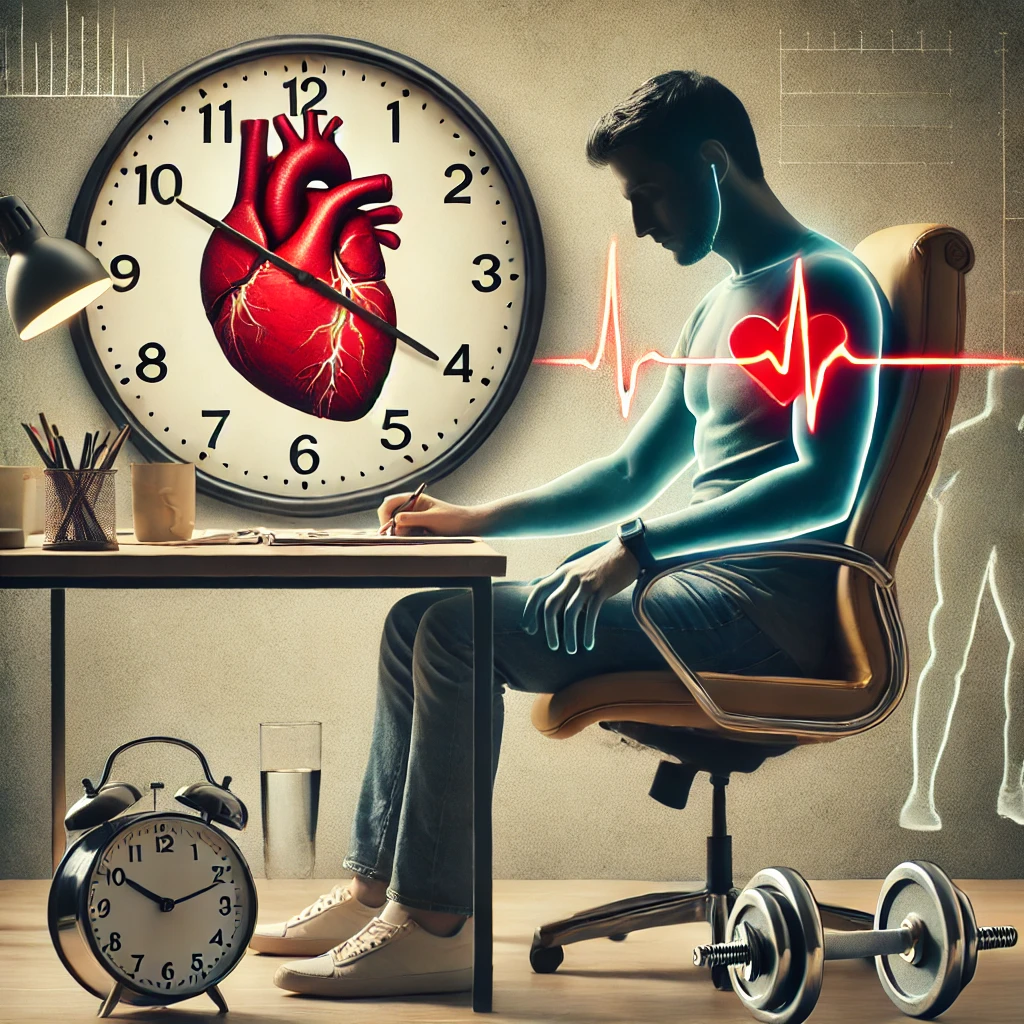 Too Much Sitting Harms the Heart health